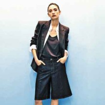 Tendências do verão. Trazendo alfaiataria e o jeans -  (crédito: Divulgação)