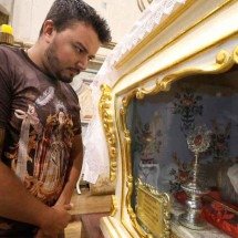 Em Santa Luzia, fragmentos renovam a luz da padroeira - Marcos Vieira/EM/D.A Press