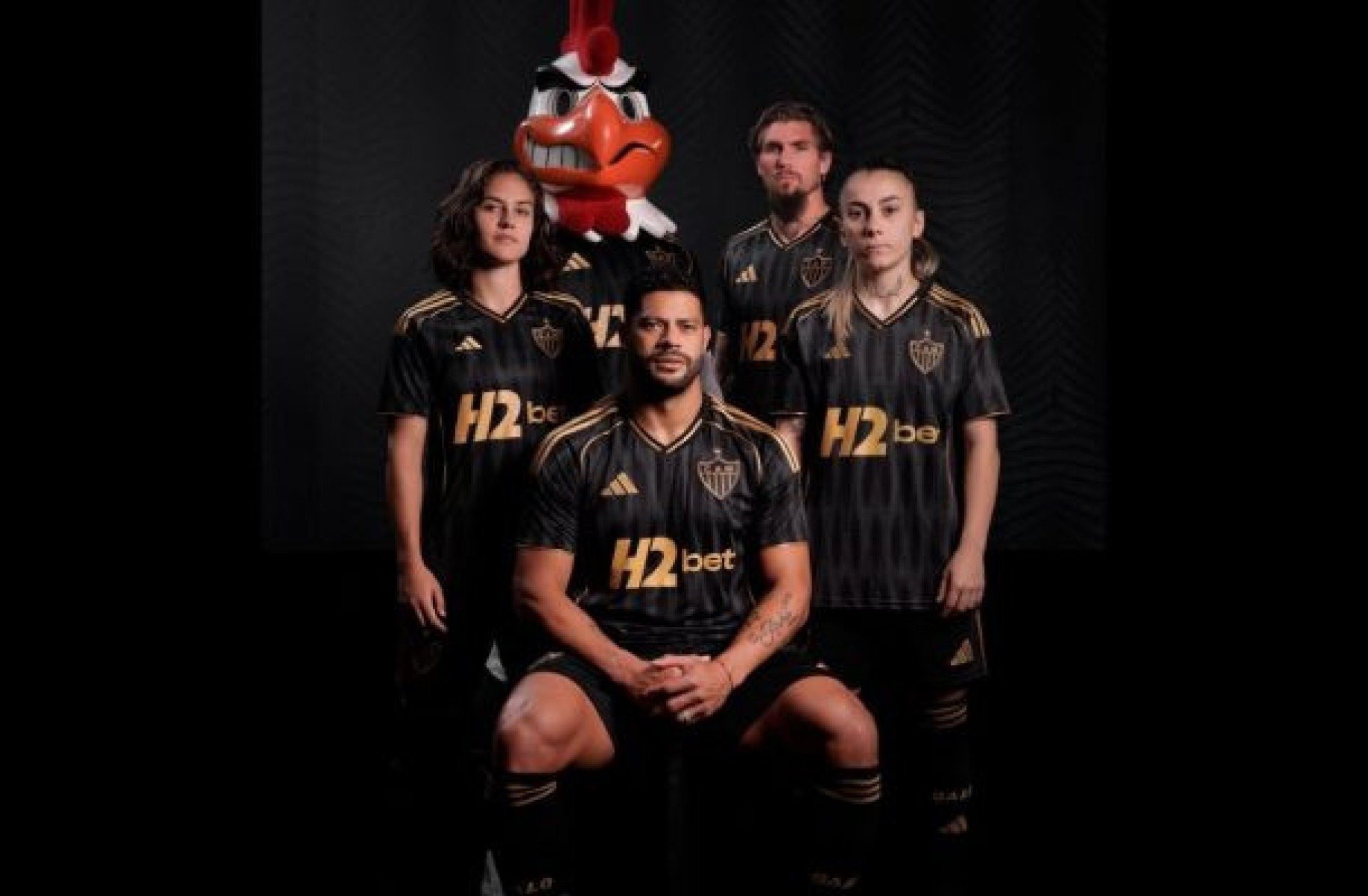 Atlético anuncia novo terceiro uniforme com destaque para o Galo