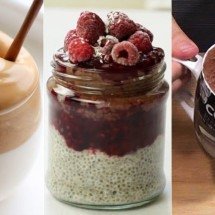 Opções saborosas e saudáveis para implementar no café da manhã - Montagem Flipar