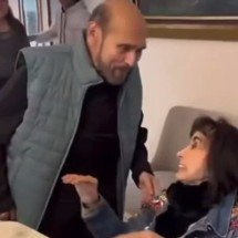 Chiquinha e Seu Barriga têm encontro emocionante e relembram momentos de ‘Chaves’ - Reprodução redes sociais 