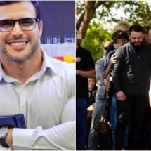 Suspeitos de matarem gari e a própria mãe, em Belo Horizonte, estão presos na mesma unidade prisional em Caeté -  (crédito: Redes Sociais / Reprodução - Leandro Couri / EM / D.A Press)