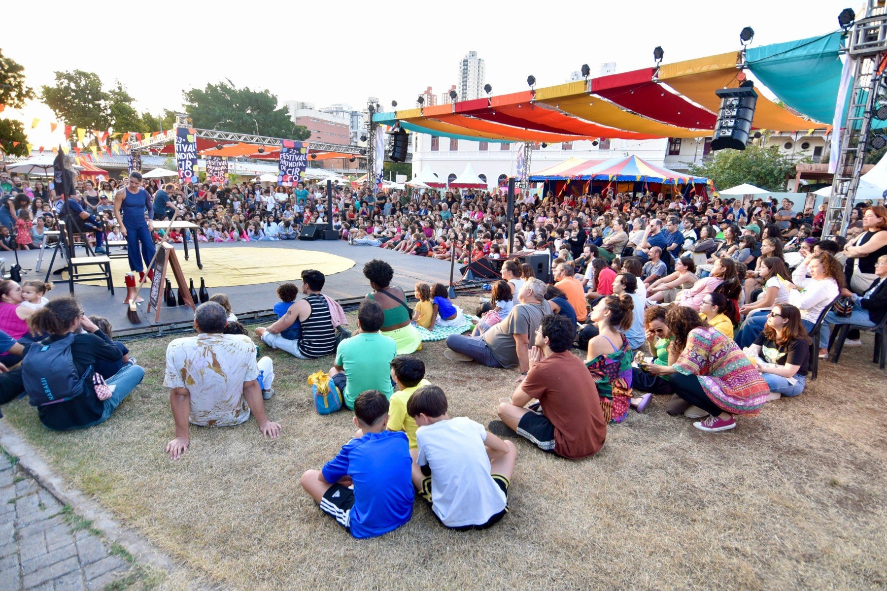 O espaço concentra apresentações para crianças e famílias-Ramon Lisboa/EM/D.A Press