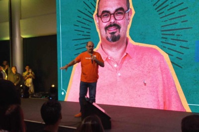 Em evento de lançamento da pré-candidatura de Zema, Mateus Simões também falou sobre sua corrida pelo Governo de Minas -  (crédito: Bruno Nogueira/EM/D.A. Press)