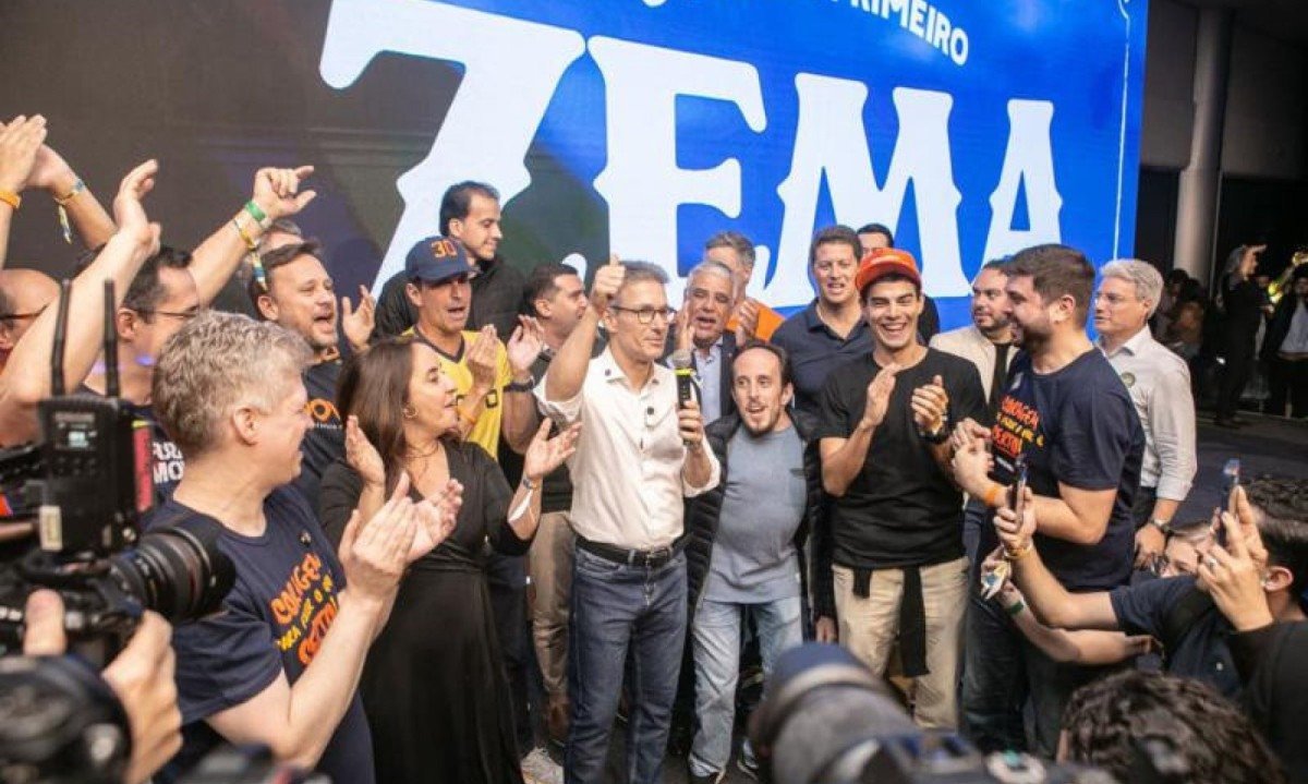 Em vez de optar por sua terra natal, Zema lançou sua pré-candidatura em São Paulo

 
       -  (crédito:  Partido novo/divulgação)