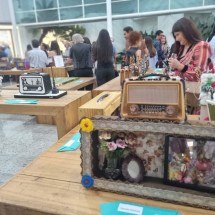 Exposição tem como destaque rádio transformado em arte em Montes Claros - Luiz Ribeiro - EM - DA Press