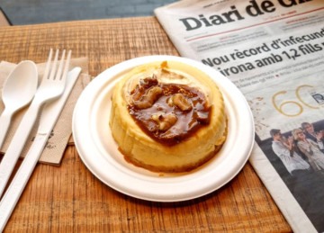 Tarta de queso vasca. Barcelona, julho de 2025 -  (crédito: Arquivo pessoal)