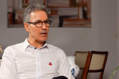 Romeu Zema fala de seu diferencial para o Planalto e admite chance de ser vice -  (crédito: Platobr Politica)