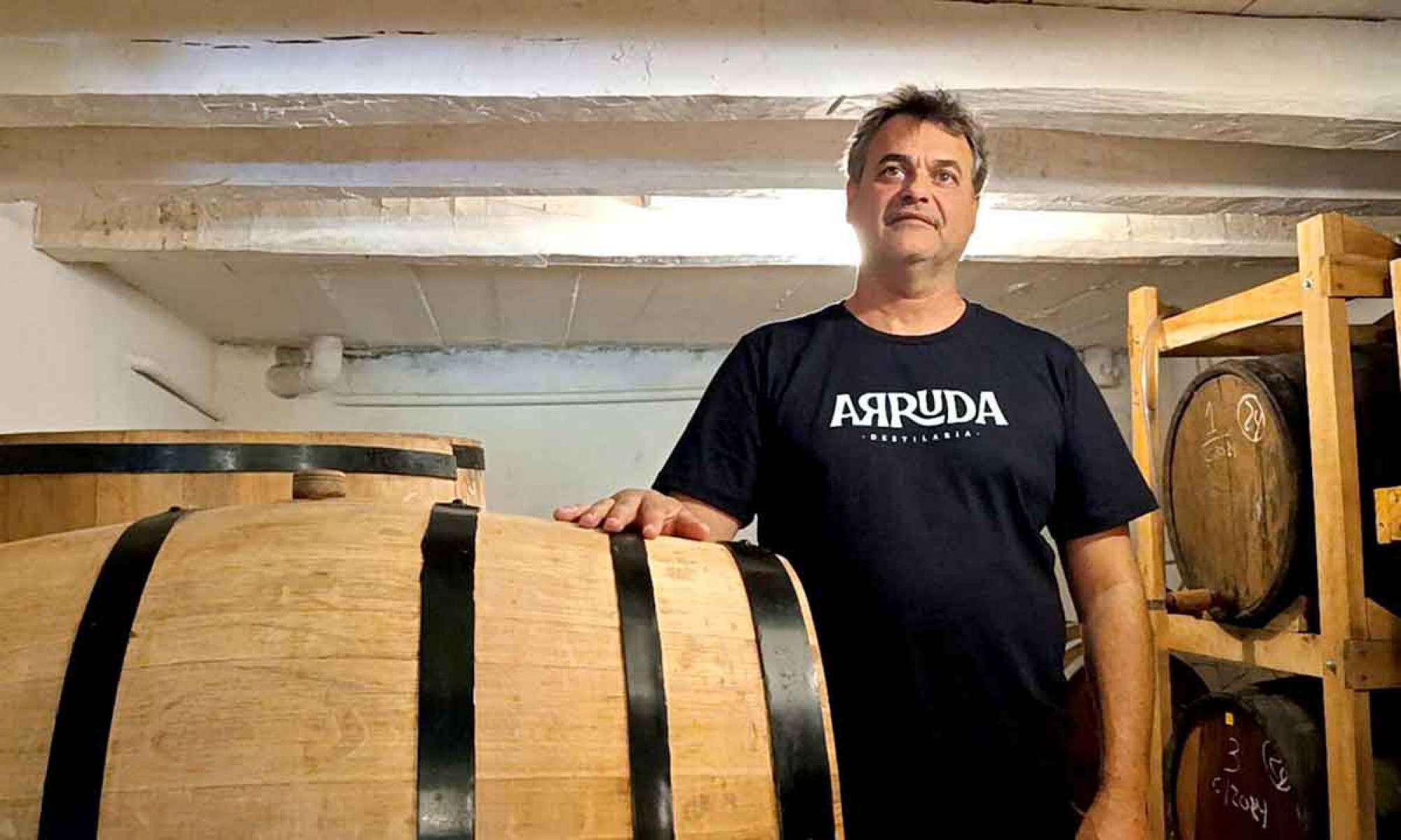Silbert Mourthe Marques, da Arruda Destilaria, destaca o foco na qualidade da bebida