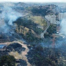 Minas registra mais de 500 incêndios só no fim de semana - Leandro Couri/EM/D.A.Press