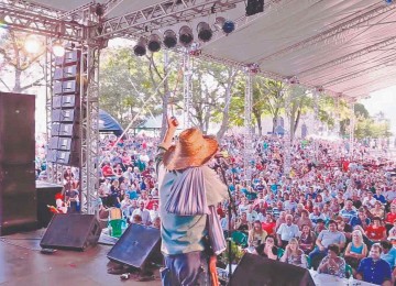 Festival da Mentira, em Nova Bréscia, no Rio Grande do Sul -  (crédito: grupoahora.net.br)