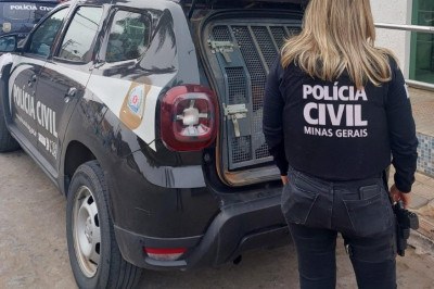 Ele foi detido pela Polícia Civil de Minas Gerais (PCMG) na última sexta-feira (15/8), três anos após o crime -  (crédito: Divulgação PCMG)