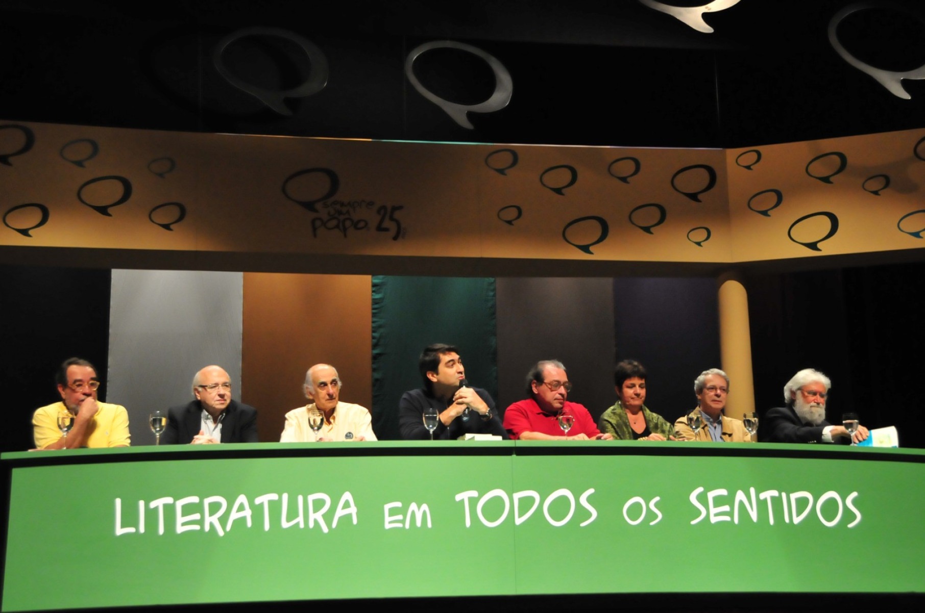 Em 2011, Luis Fernando Verissimo veio a Belo Horizonte participar da comemoração dos 25 anos do projeto Sempre um Papo, no Palácio das Artes  -Marcos Vieira/EM/D.A Press