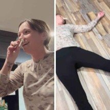 Mulher desmaia ao depilar nariz e vídeo viraliza nas redes sociais - TikTok