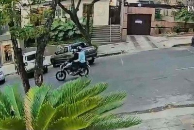 Roubo a luz do dia no bairro de Lourdes, Região Centro-Sul de BH -  (crédito: Reprodução)