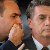 Bolsonaro e aliados temem que Eduardo atrapalhe negociação por redução de pena - Sergio Lima/AFP