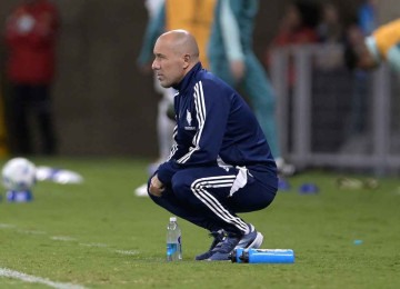 Apesar de algumas restrições, a trajetória Leonardo Jardim, da Raposa, neste Brasileiro, é mais proveitosa do que a de Cuca, técnico do Galo -  (crédito: DOUGLAS MAGNO / AFP)