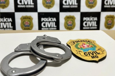 Homem foi preso em um rancho, na zona rural de Carneirinho -  (crédito: Divulgação/PCMG)