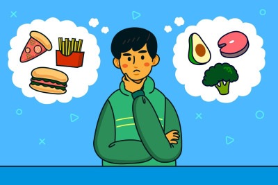 Passar grande parte do dia pensando no que deveria comer, ou não comer, é um sinal de food noise -  (crédito: FreePik)