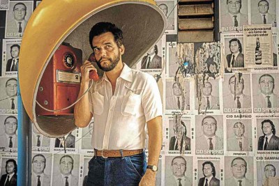 "O agente secreto" premiou  Wagner Moura e o diretor Kleber Mendonça Filho em Cannes -  (crédito: Victor Jucá/divulgação)