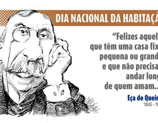 Eça de Queirós -  (crédito: Quinho )