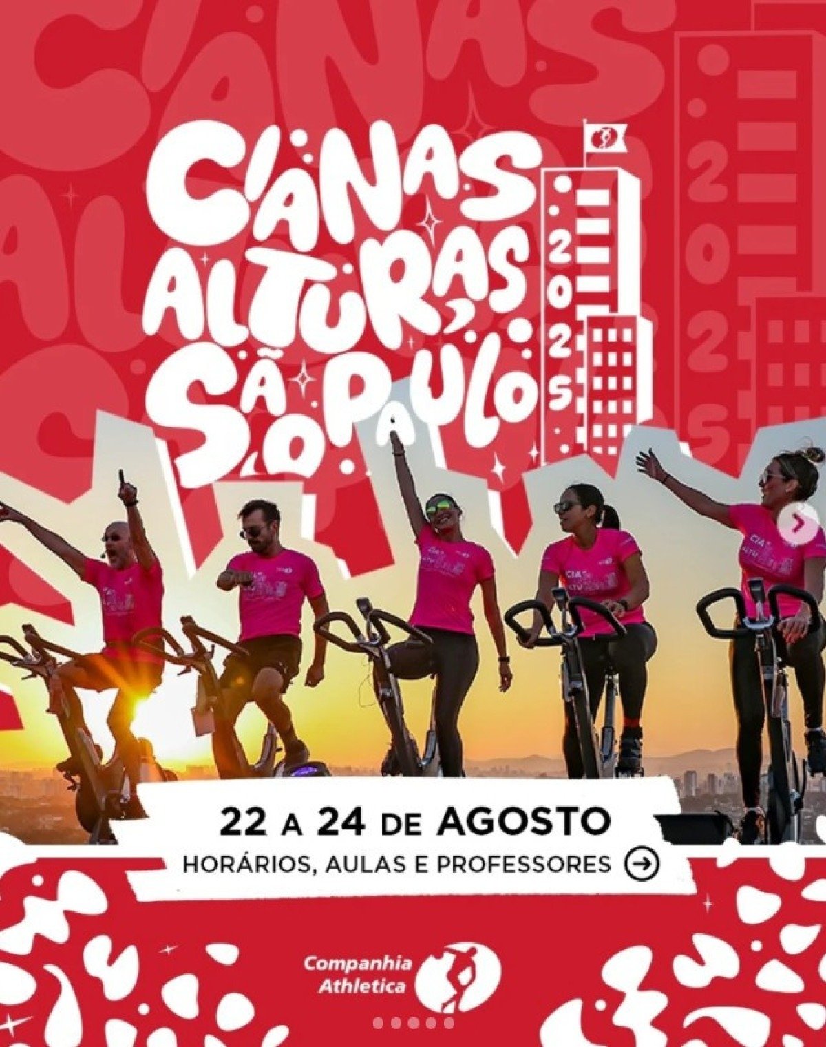 Cia Athletica anuncia festival de treinos em heliponto - DINO