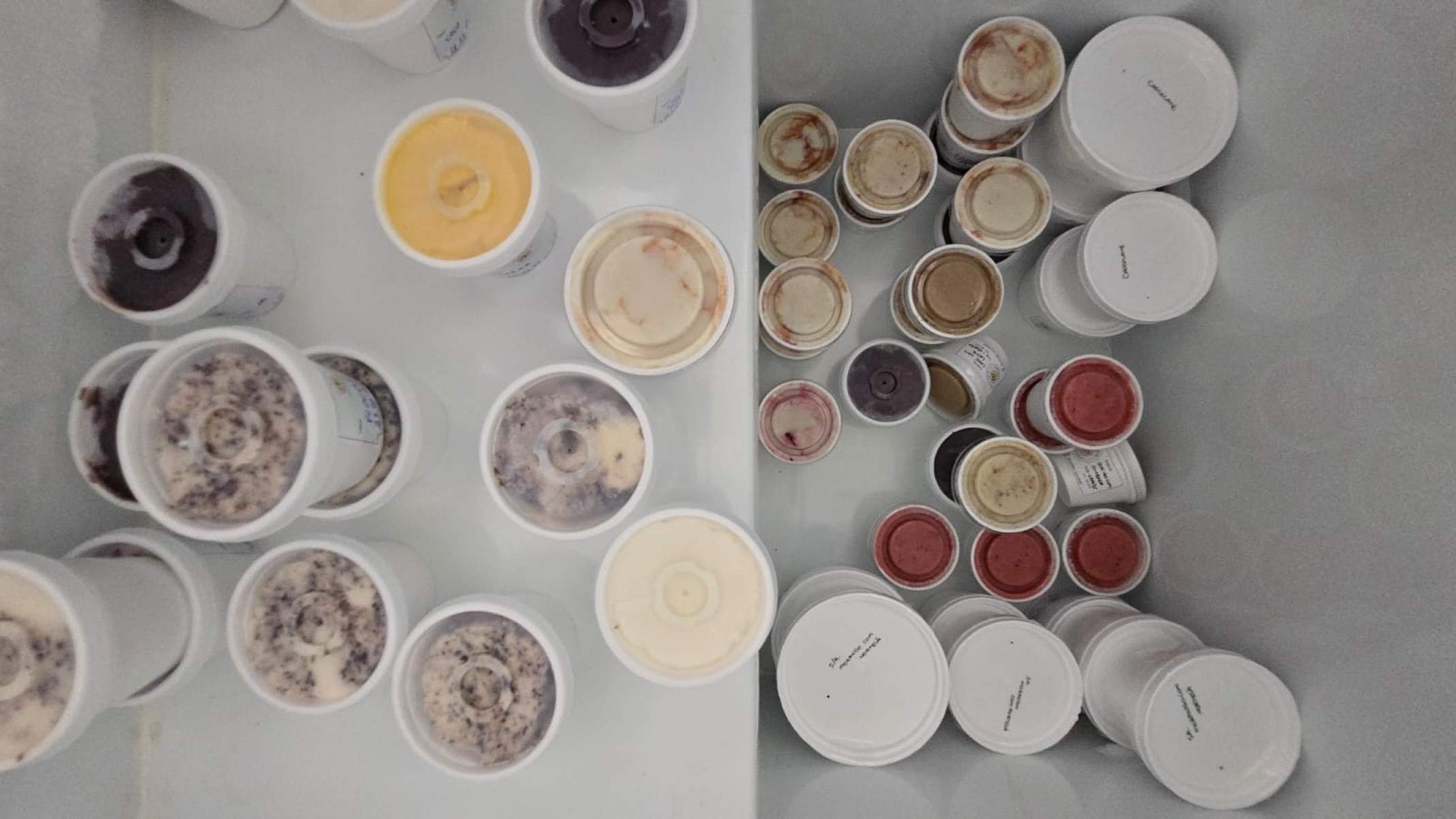 Sorvetes da Gelateria Gourmet