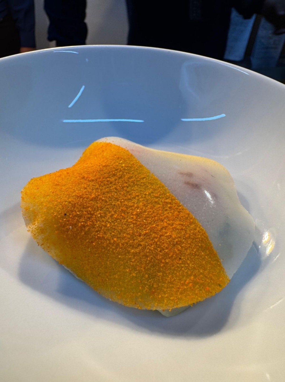 Caju com tucupi e ovas preparado pelo chef Onildo Rocha