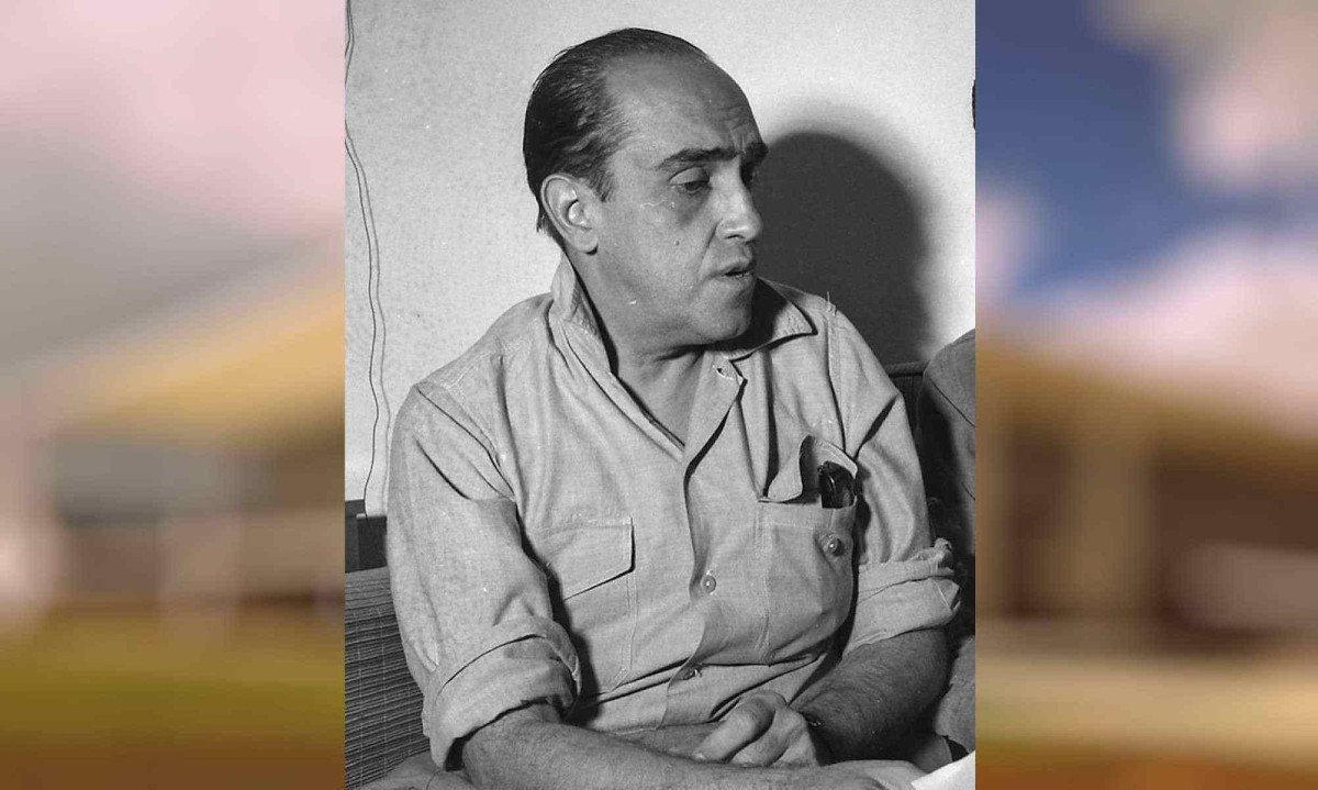 Oscar Niemeyer: arquiteto passou seis meses em Israel para desenvolver um projeto -  (crédito: PYCRIL)