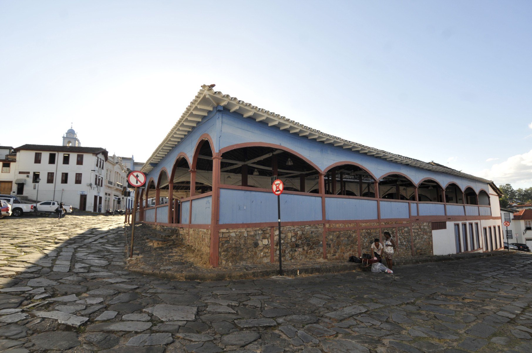  22/01/2019. Credito: Juarez Rodrigues/EM/D.A Press. Brasil. Diamantina - MG. Diamantina comemora 20 anos do Titulo de Patrimonio Cultural da Humanidade. Na foto, Centro Cultural David Ribeiro (Mercado Velho).
      - Juarez Rodrigues/EM/D.A Press. Brasil. Diamantina - MG. Diamantina comemora 20 anos do Titulo de Patrimonio Cultural da Humanidade. Na foto, Centro Cultural David Ribeiro (Mercado Velho).