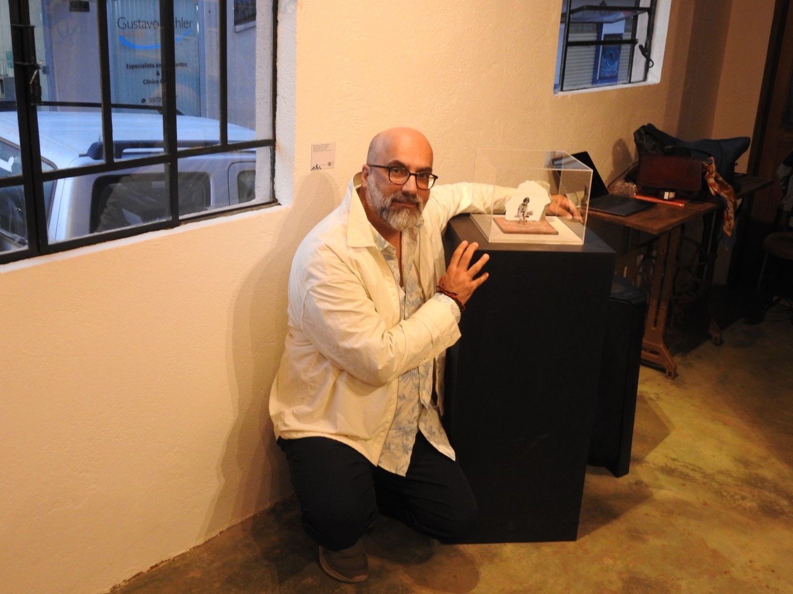Valter Hugo Mãe conheceu obras de artistas plásticos que dialogam com seus livros