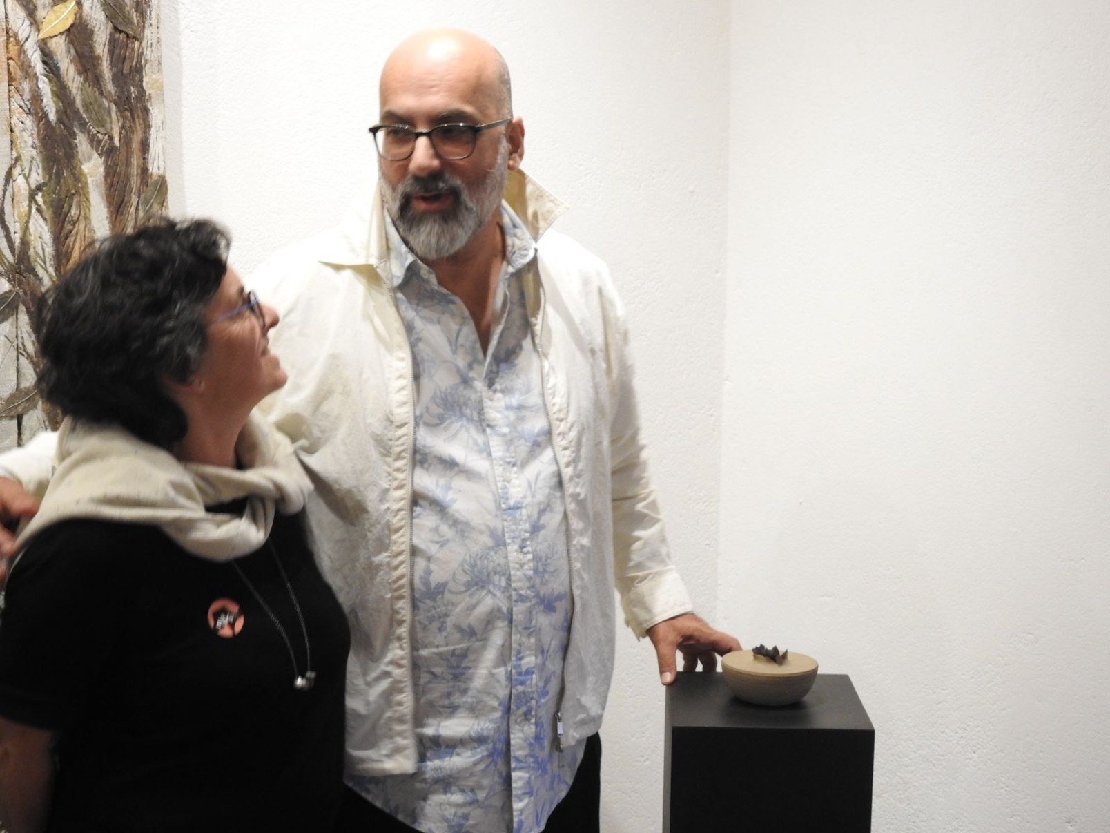 Gonçalves se tornou palco de encontros pessoais com Valter Hugo Mãe 