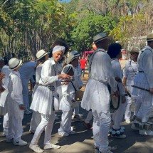 Virada Cultural: Guardas de Reinado fazem cortejo no Parque Municipal - Giovana Souza/EM/D.A. Press