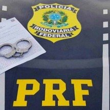 MG: motorista de ônibus suspeito de homicídio é preso pela PRF  - PRF/Divulgação