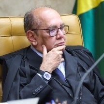 Após ser citado em mensagens, Gilmar nega ter conversado com Bolsonaro - Victor Piemonte/STF