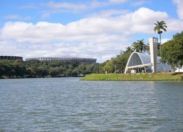 A operação foi fruto de investigações sobre crimes ambientais relacionados a fraudes em processos licitatórios para o tratamento das águas da Lagoa da Pampulha -  (crédito: Leandro Couri/EM/D.A. Press.Brasil – 15/5/2025)