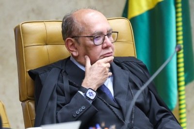 Em mensagens divulgadas em relatório da Polícia Federal, o ex-presidente Jair Bolsonaro afirmou que vinha conversando com o ministro da Suprema Corte, Gilmar Mendes -  (crédito: Victor Piemonte/STF)