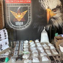 Grande BH: Polícia Militar apreende R$ 3 milhões em drogas durante operação - PMMG