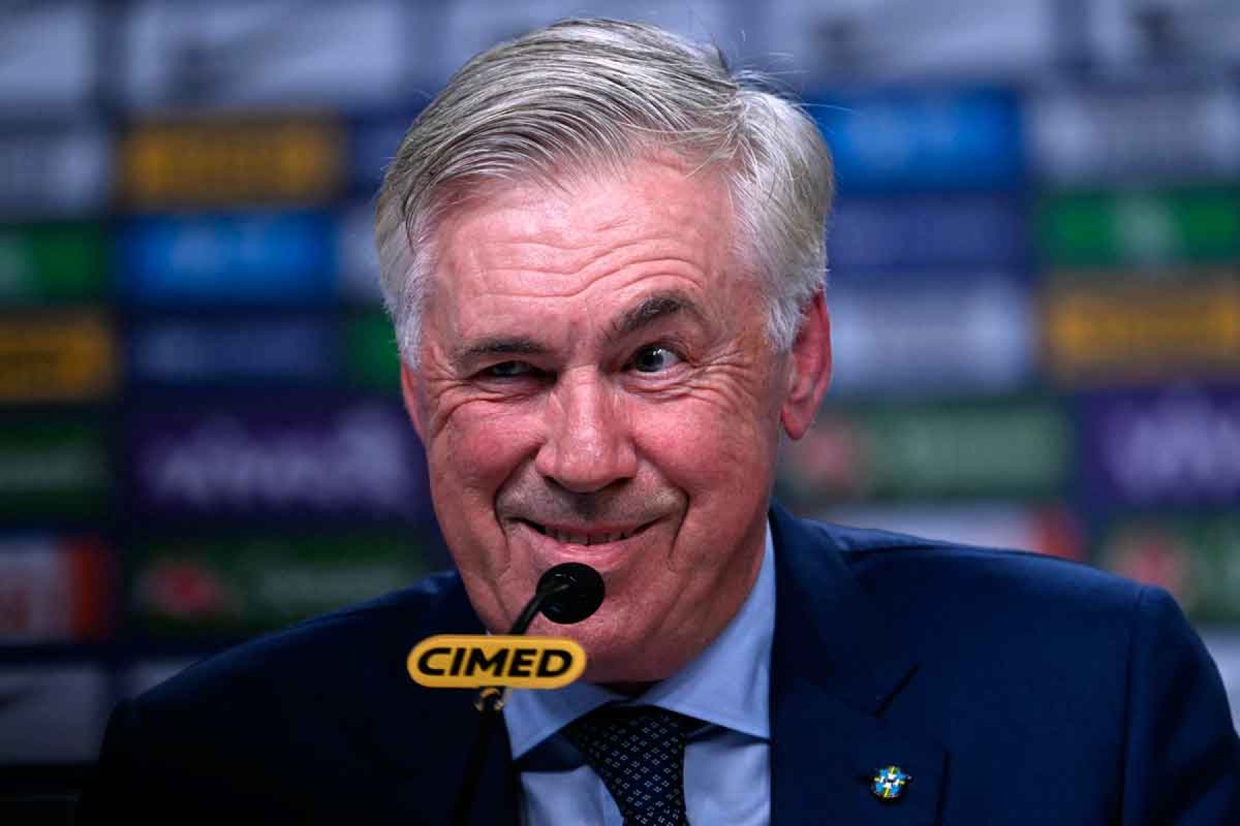 Durante a convocação da Seleção Brasileira, Carlo Ancelotti deixou claro que 14 ou 15 jogadores já estão garantidos para o Mundial de 2026 -  (crédito: MAURO PIMENTEL / AFP)