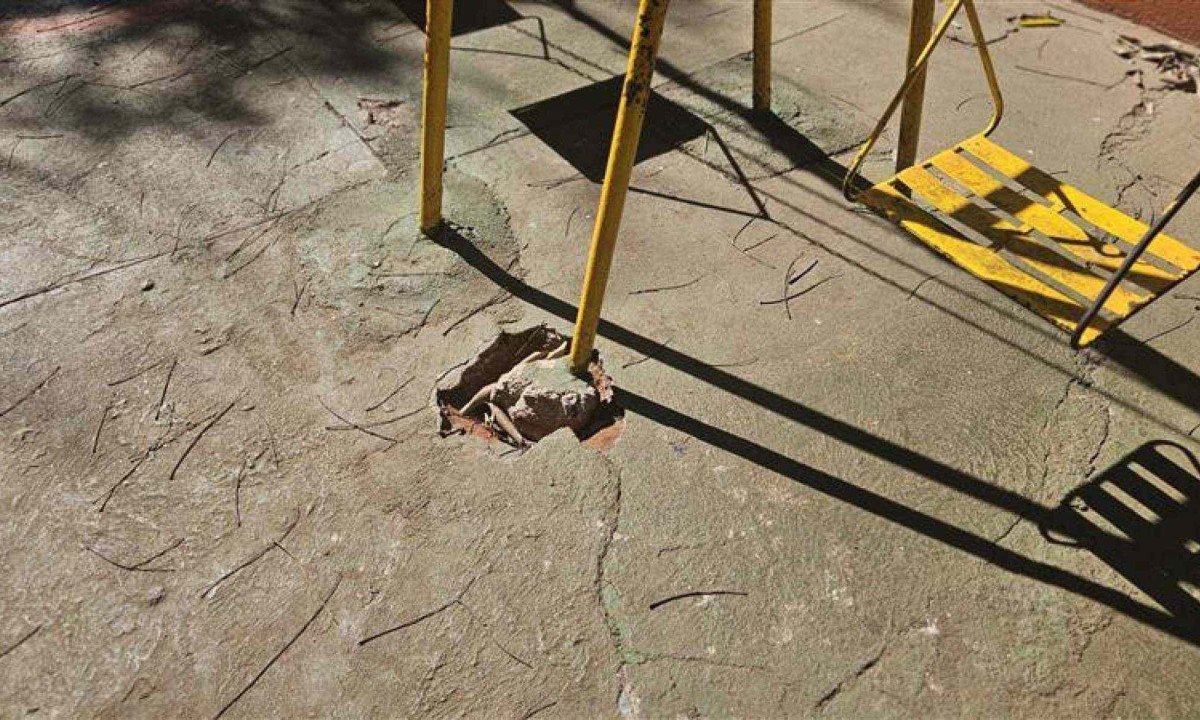 Fiscalização também encontrou riscos estruturais que colocam em risco a segurança de alunos