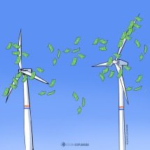 Transição Energética cresde e pode atrair R$ 1T de investimentos no Brasil - @izanio_charges