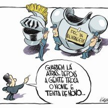 Charge do Jornal Estado de Minas - Kleber