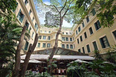 Rosewood Hotel foi inaugurado em 2022 no complexo da Cidade Matarazzo, no bairro Bela Vista, em São Paulo -  (crédito: Carlos Altman/EM)