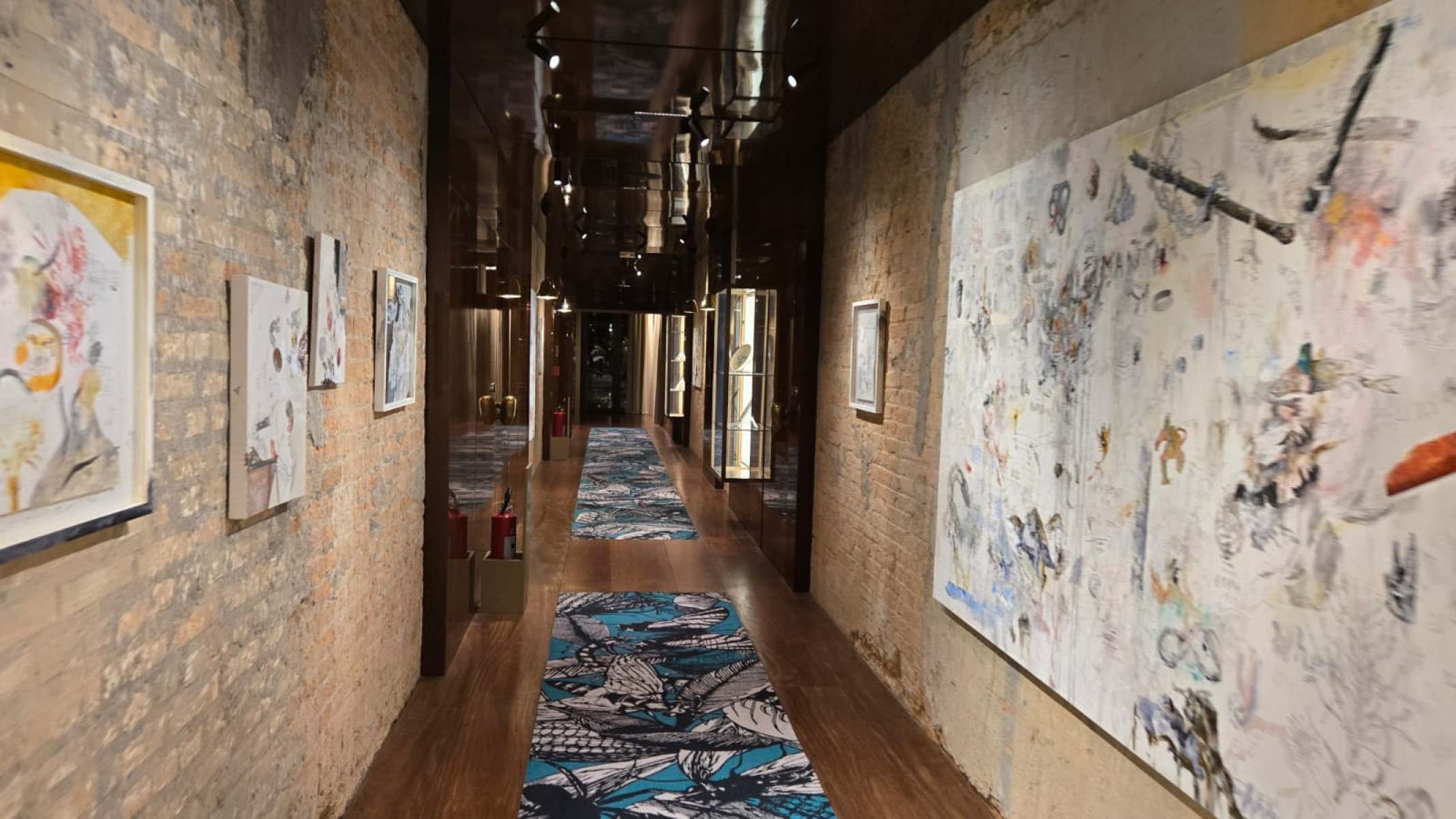 Exposição do artista Virgílio Neto, na galeria Filomena-Carlos Altman/EM
