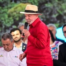 Lula em BH para lançar programa social e anunciar investimentos - Leandro Couri/EM/D.A Press