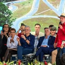 Presidente diz que 'Lulinha paz e amor' quer negociar tarifaço com os EUA -  Leandro Couri/EM/D.A Press