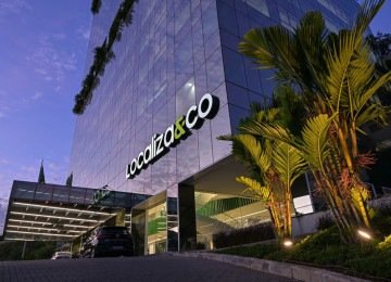 Fachada da Sede da Localiza
     -  (crédito:  Pedro Vilela / Agencia i7)