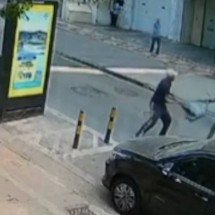 Suspeito de matar morador de rua no centro de BH é preso  - Reprodução 