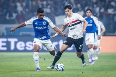O Cruzeiro recebeu o São Paulo, neste sábado, 30/8, pelo Brasileirão. Veja como o Jogada10 avaliou a performance dos cruzeirenses,que venceram por 1 a 0.  Foto: Gustavo Aleixo/Cruzeiro -  (crédito: Gustavo Aleixo/Cruzeiro)