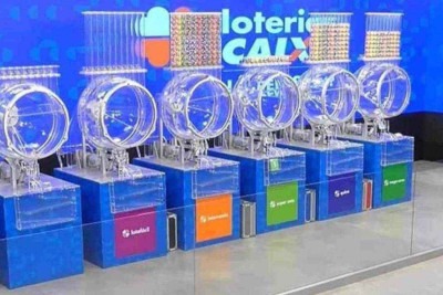 Espaço da Sorte Loterias Caixa, em São Paulo
 -  (crédito: Caixa/Reprodução)